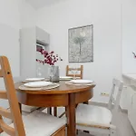 In The Center Of With Balcony And Separate Kitchen By Renters